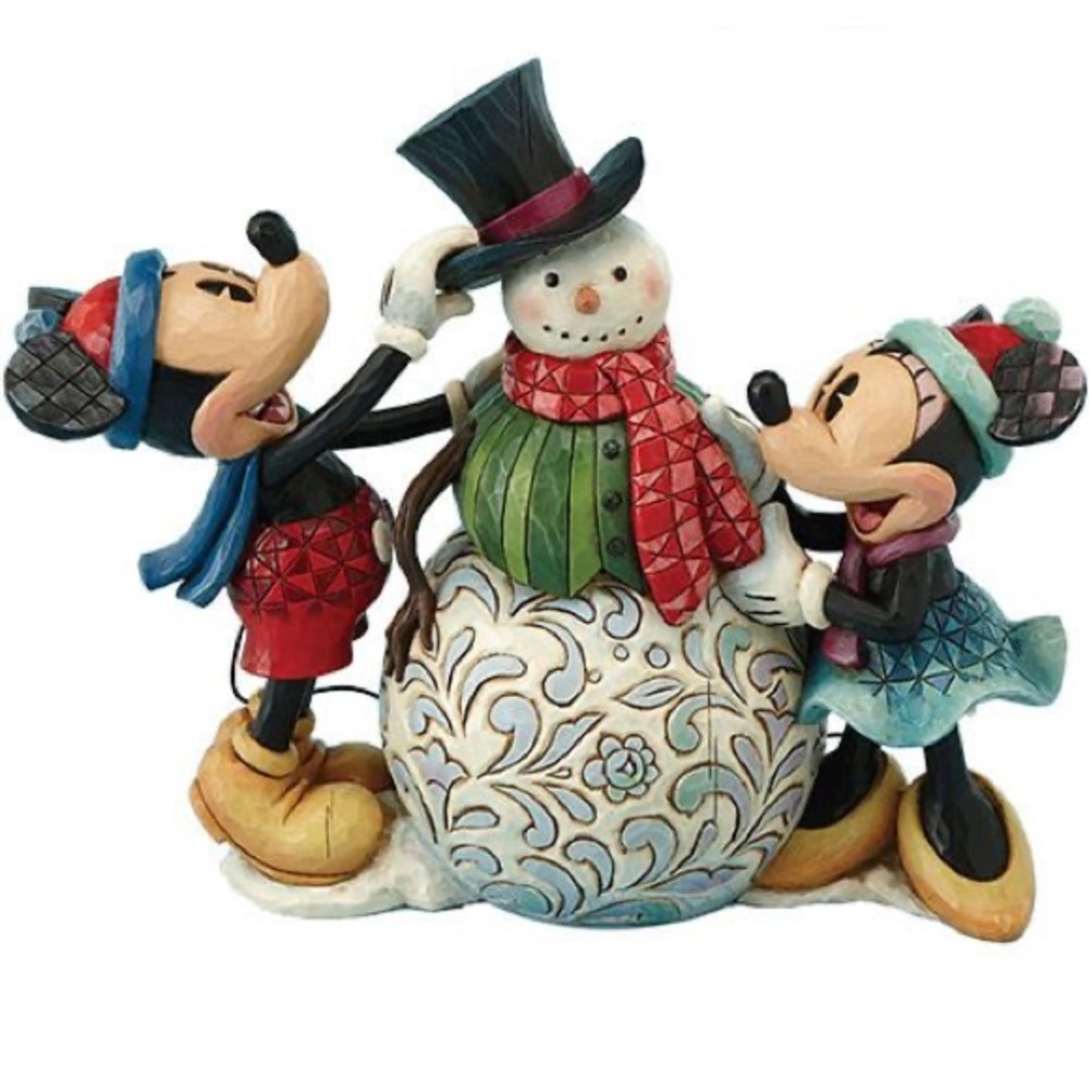 Jim Shore Disney Minnie and Mickey
